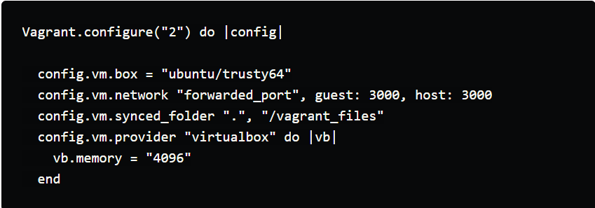 vagrant file