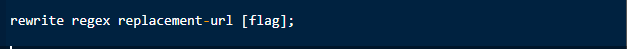rewrite directive - Rewrite rule in Ngnix